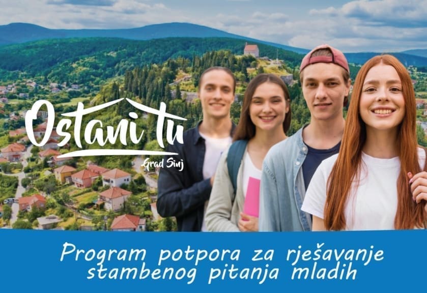 RJEŠAVANJE STAMBENOG PITANJA Dijeli se 345 tisuća eura: Obitelji i samci koji planirate trajno doseliti u Sinj, Grad će vam ovo omogućiti