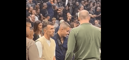 Perišić na utakmici Crvene zvezde i Partizana: 'Svi su u nevjerici'