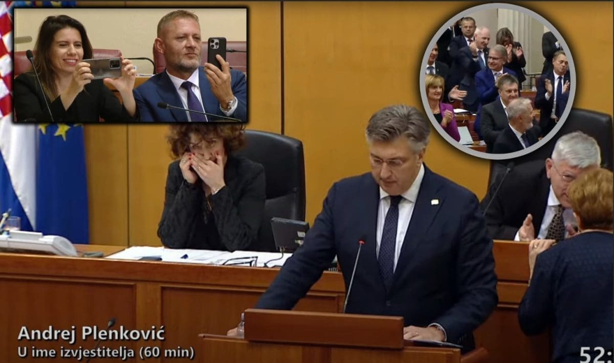 CIRKUS U SABORU! Oporba lupa po klupama. HDZ-ovci plješću Plenkoviću, on sam sebi