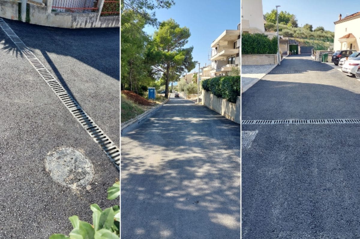 DOVRŠENI RADOVI NA ASFALTU I OBORINSKOJ ODVODNJU U PODSTRANI Investicija je to vrijedna 65.000 eura