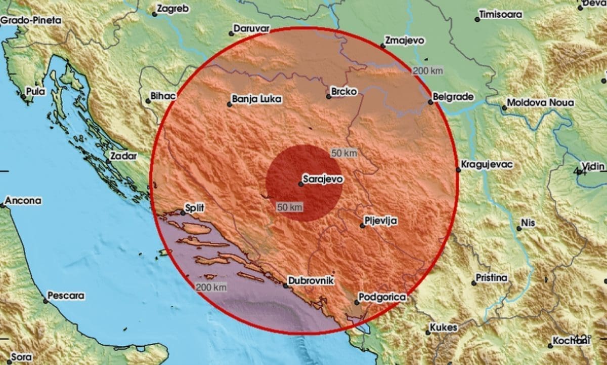 POTRES ZATRESAO SUSJEDSTVO Ljudi se javljaju: "Osjetio se poprilično"