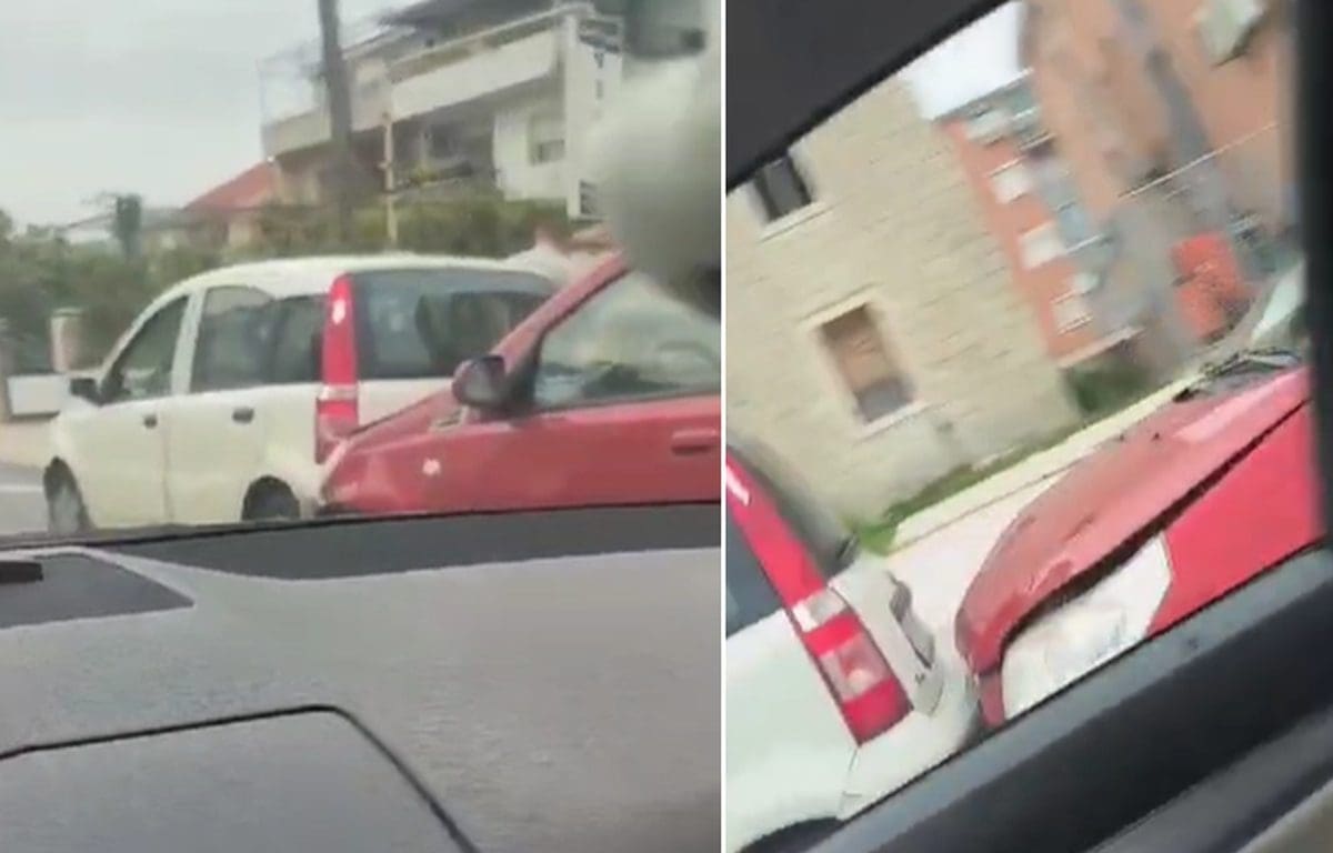 PROMETNA NESREĆA U KAŠTELIMA Stvaraju se gužve, dogodio se sudar više vozila. Nastala materijalna šteta...