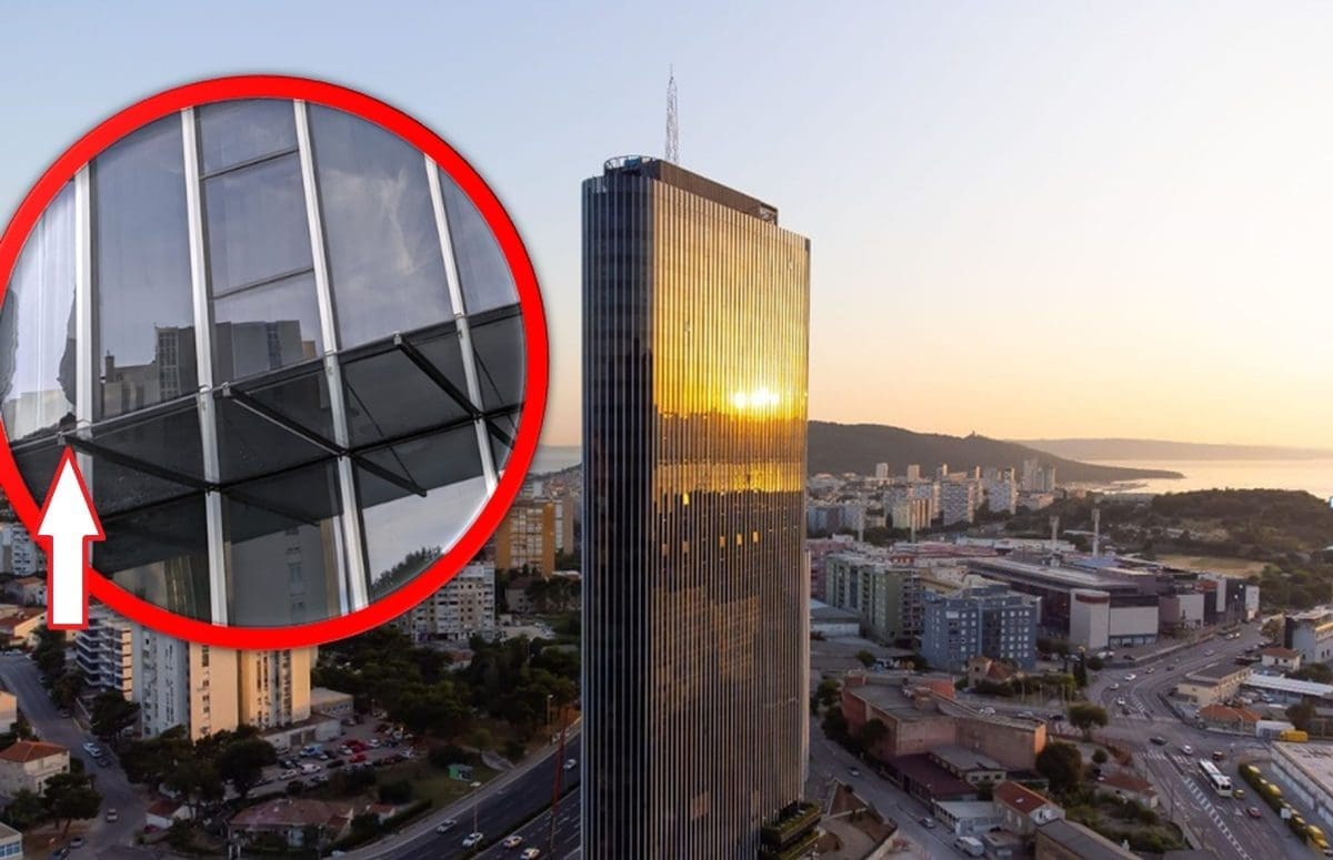 ŠTO SE DOGAĐA NA MOĆNOM DALMATIA TOWERU? Građani i brojni prolaznici su zabrinuti, neki su se šokirali kada su ugledali prizor: Komar nam sve otkrio...