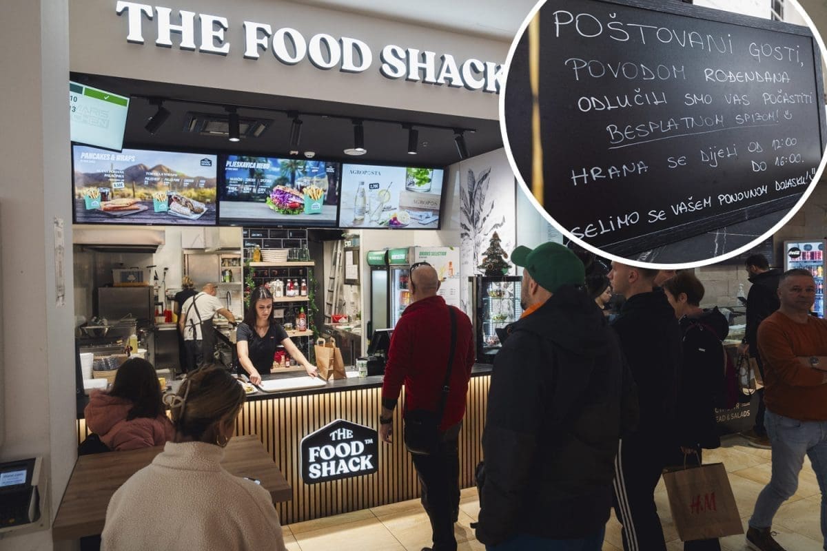 (FOTO) PRVA GODINA RADA Navala u Mallu: Splitski street food posjetitelje časti besplatnom hranom!