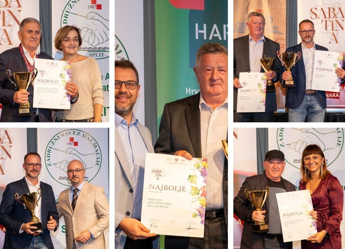 SABATINA 2023. Evo tko je dobio priznanje i čija su vina proglašena najboljim