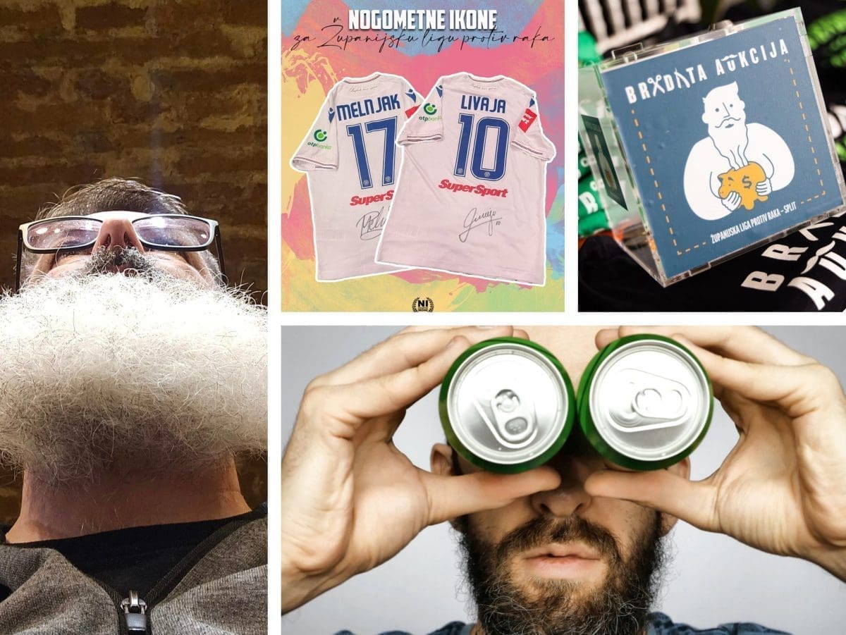 NEZAOBILAZNI HUMANITARNI DOGAĐAJ Poznati Splićani odriču se svojih brada, jedan će je obrijati po prvi put nakon 1988. Hoće li ove godine rekord biti oboren?