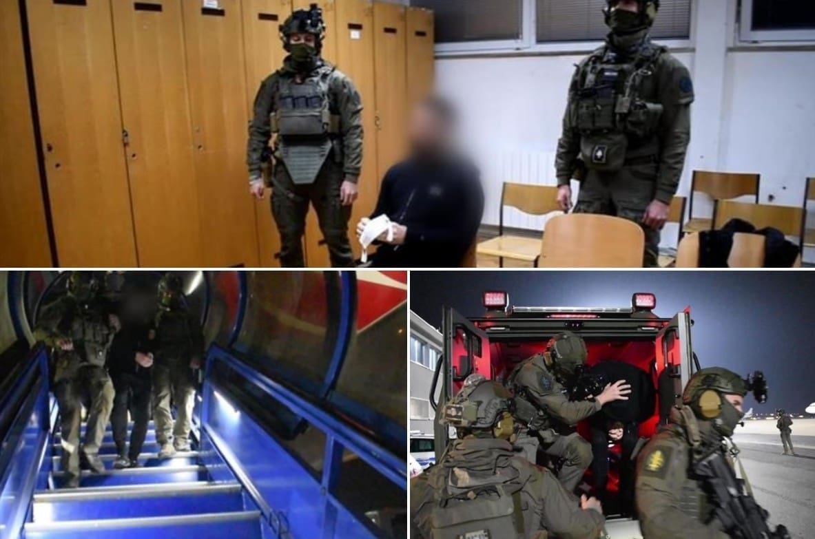 DEPORTACIJA NENADA PETRAKA Pogledajte dramatičnu snimku prepraćenja narkobosa iz Turske u Zatvor Bilice...