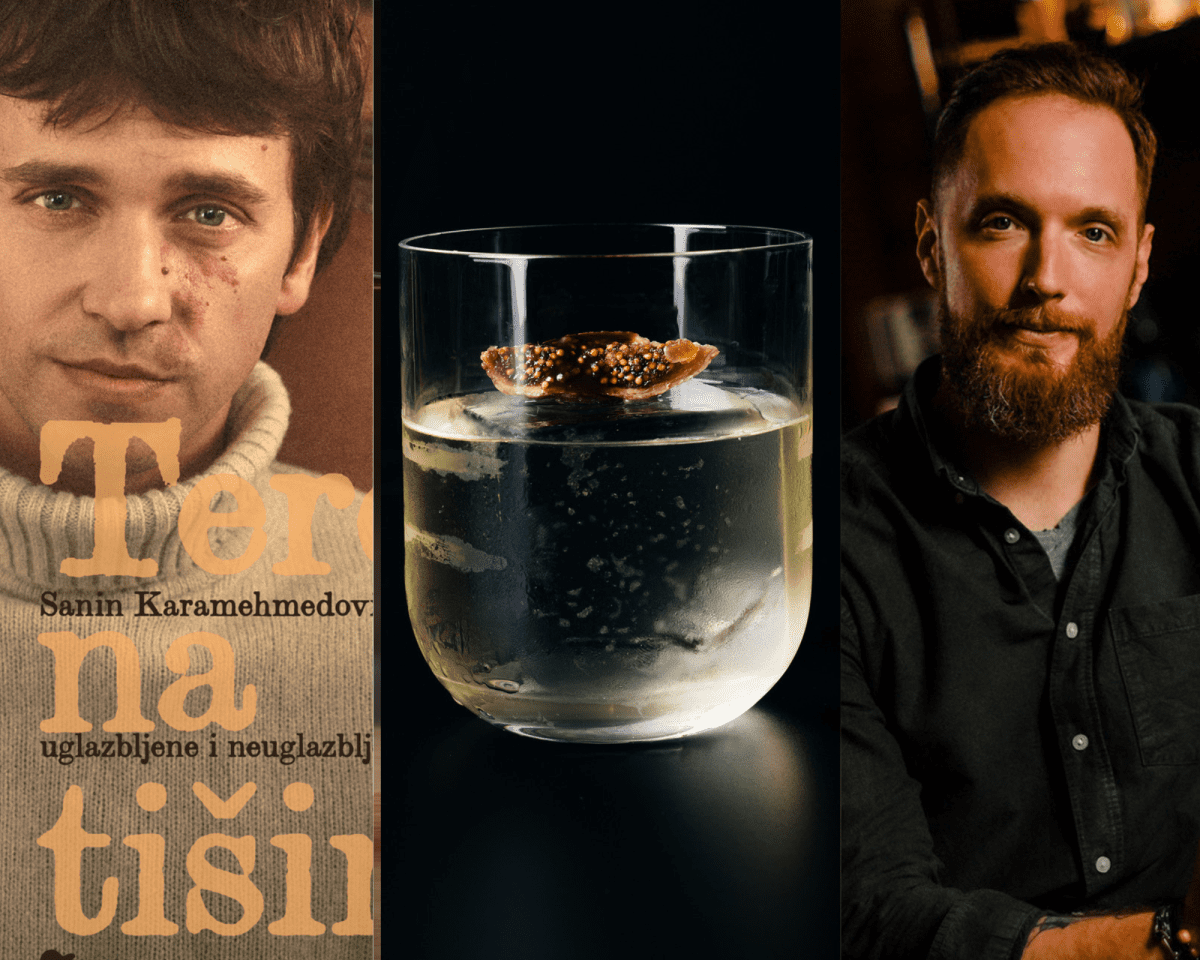 Terca na tis inu Peaches and cream koktel Dominik Bec vardi