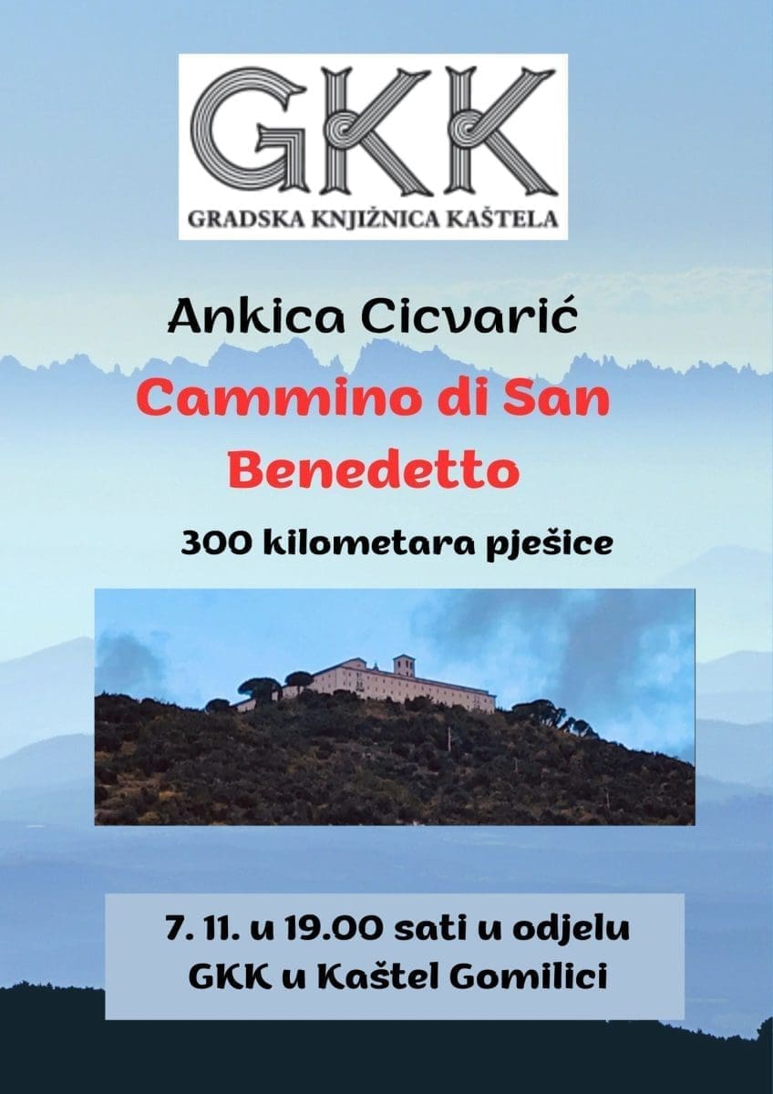 ankica cicvari gradska knjiznica kastela putopisno predavanje