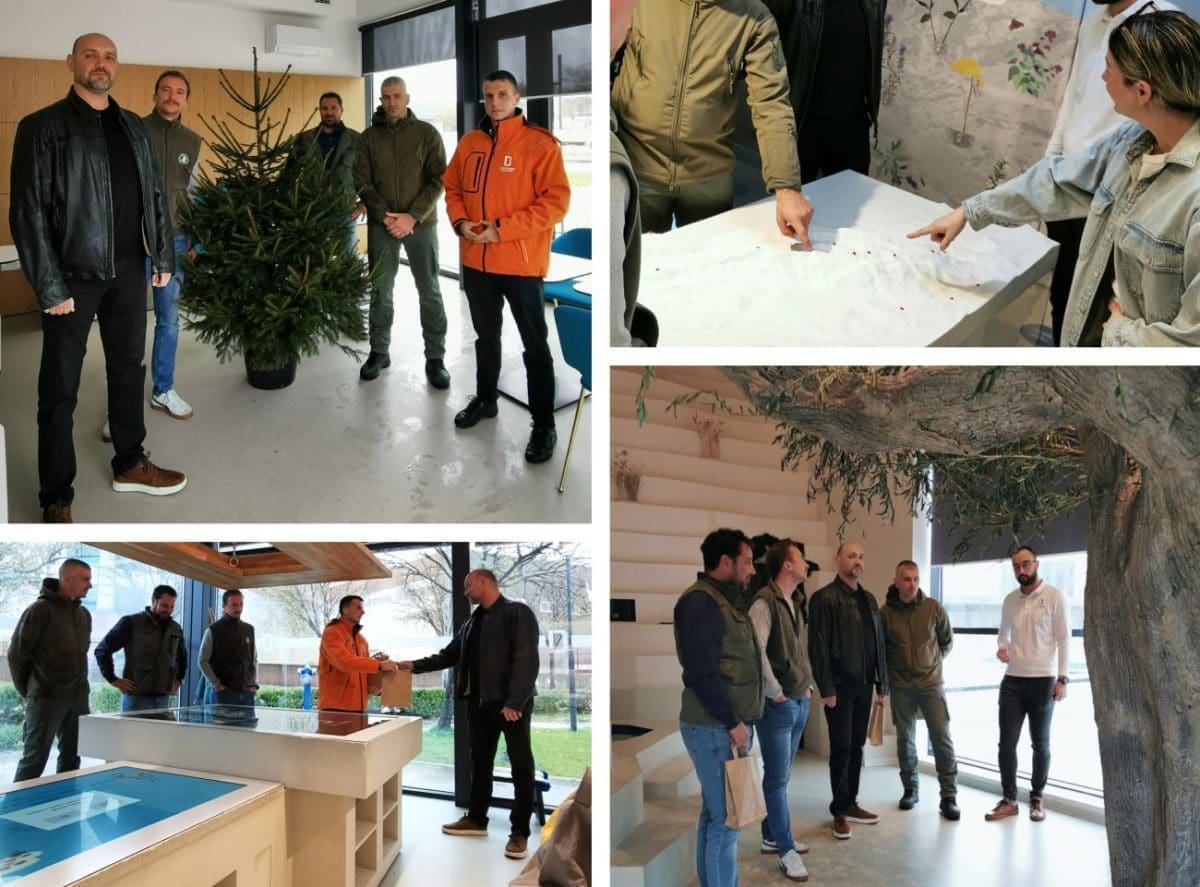 HRVATSKE ŠUME DONIRALE SMREKU CENTRU SKRIVENA DALMACIJA "Izraditi ćemo ukrase i ukrasiti ovo božićno drvce"