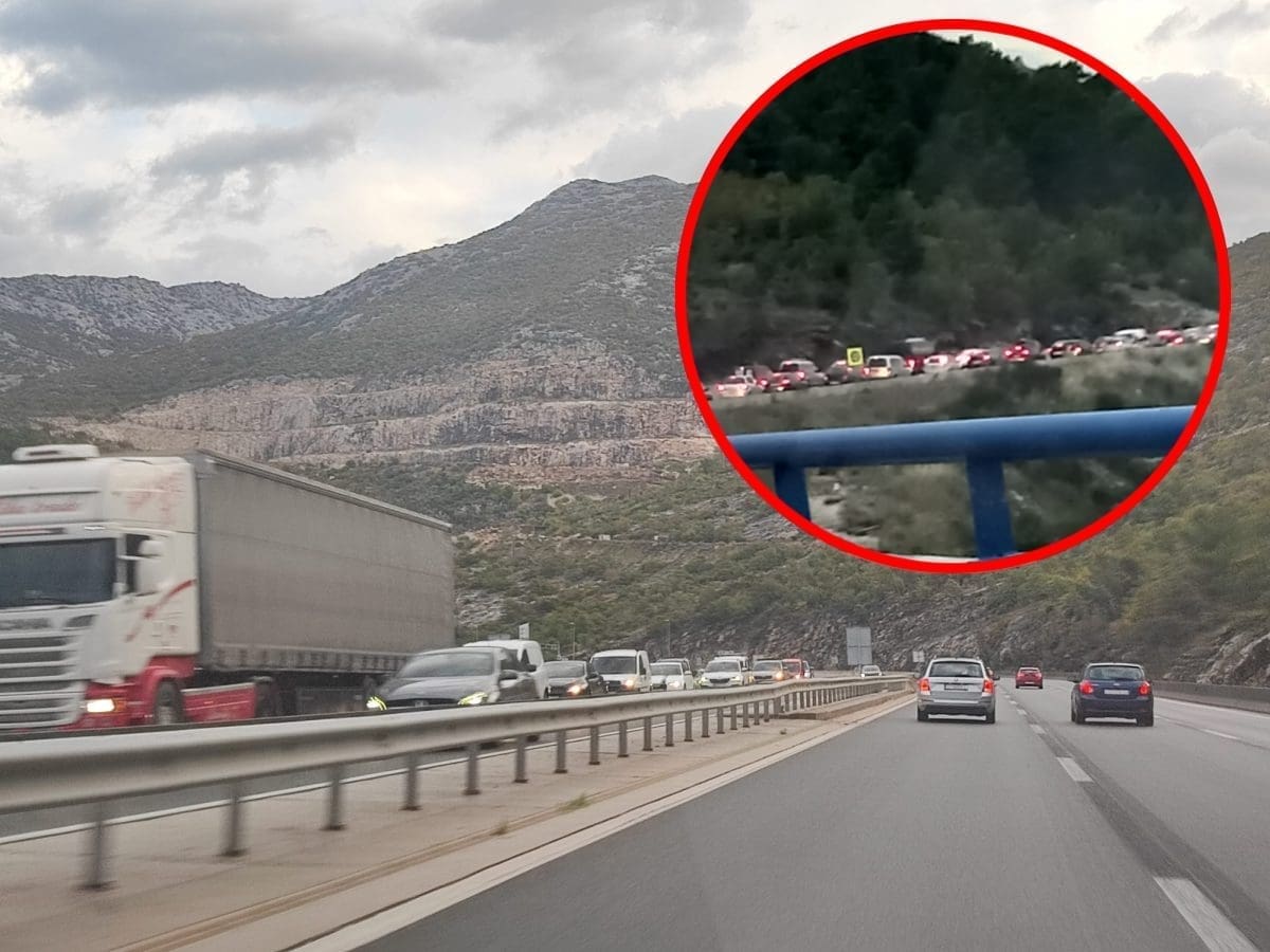 SVAKOG JUTRA ISPOČETKA Kilometarske gužve u smjeru Splita; do kada?
