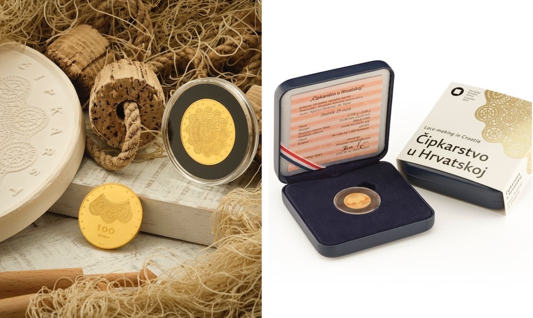 Hrvatska čipka na zlatnicima: Ne čudi da su ove kovanice pravi hit među Hrvatima