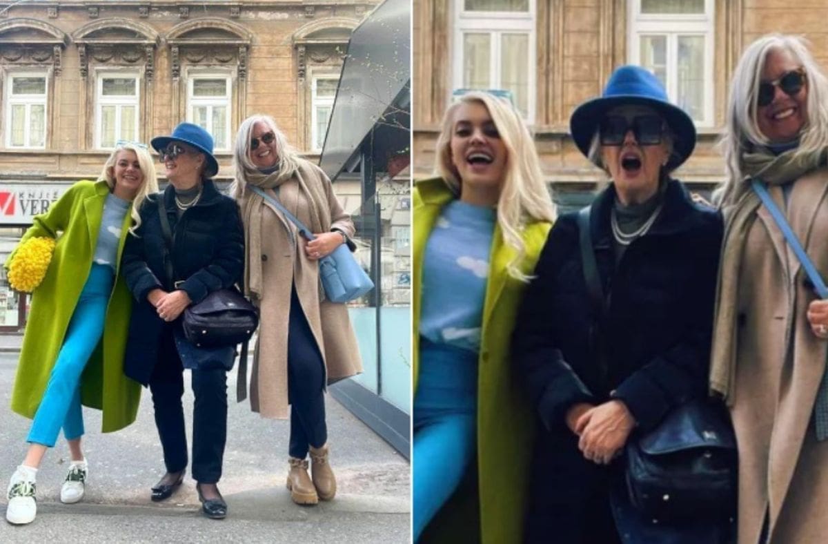 NEOČEKIVAN SUSRET S UNUKOM Baka Elle Dvornik i ovaj put nije ostala bez komentara