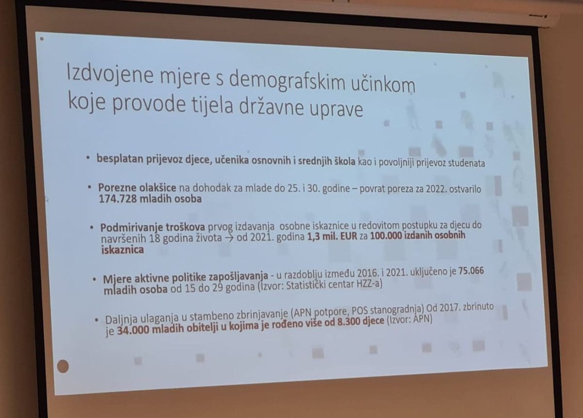 mjere demografija sdz