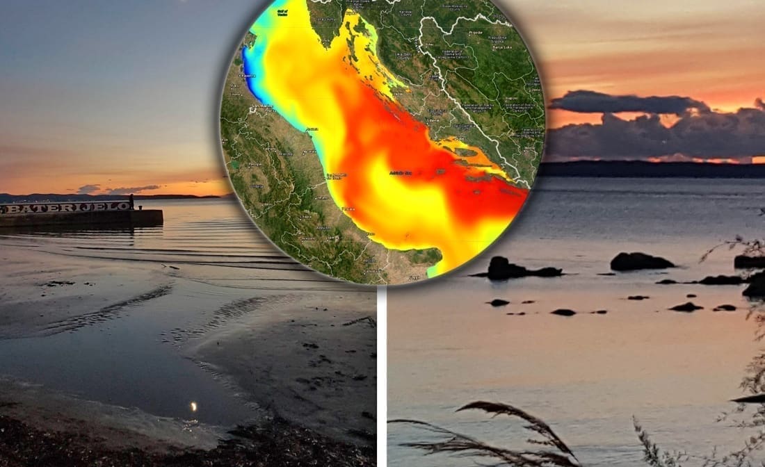 Splićanka koja se kupa u moru skoro svaki dan u godini primijetila nešto neobično: "Krenula sam sama testirati stanje dodirujući donje slojeve mora nožnim prstima"