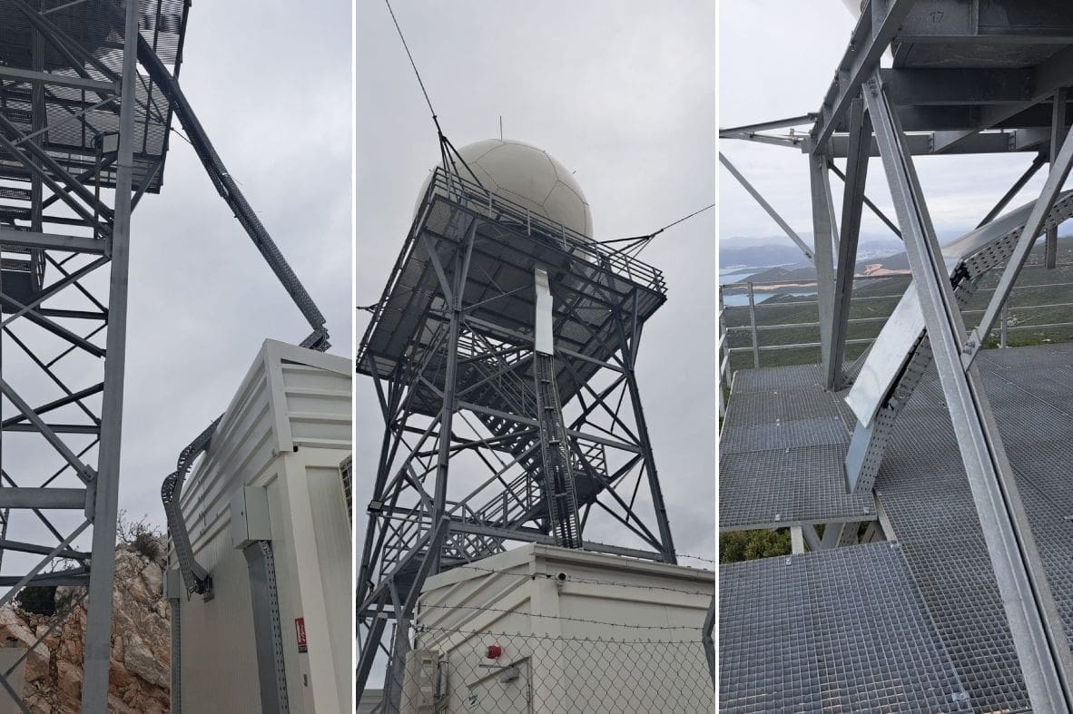 Snažno nevrijeme oštetilo radarski centar na Pelješcu