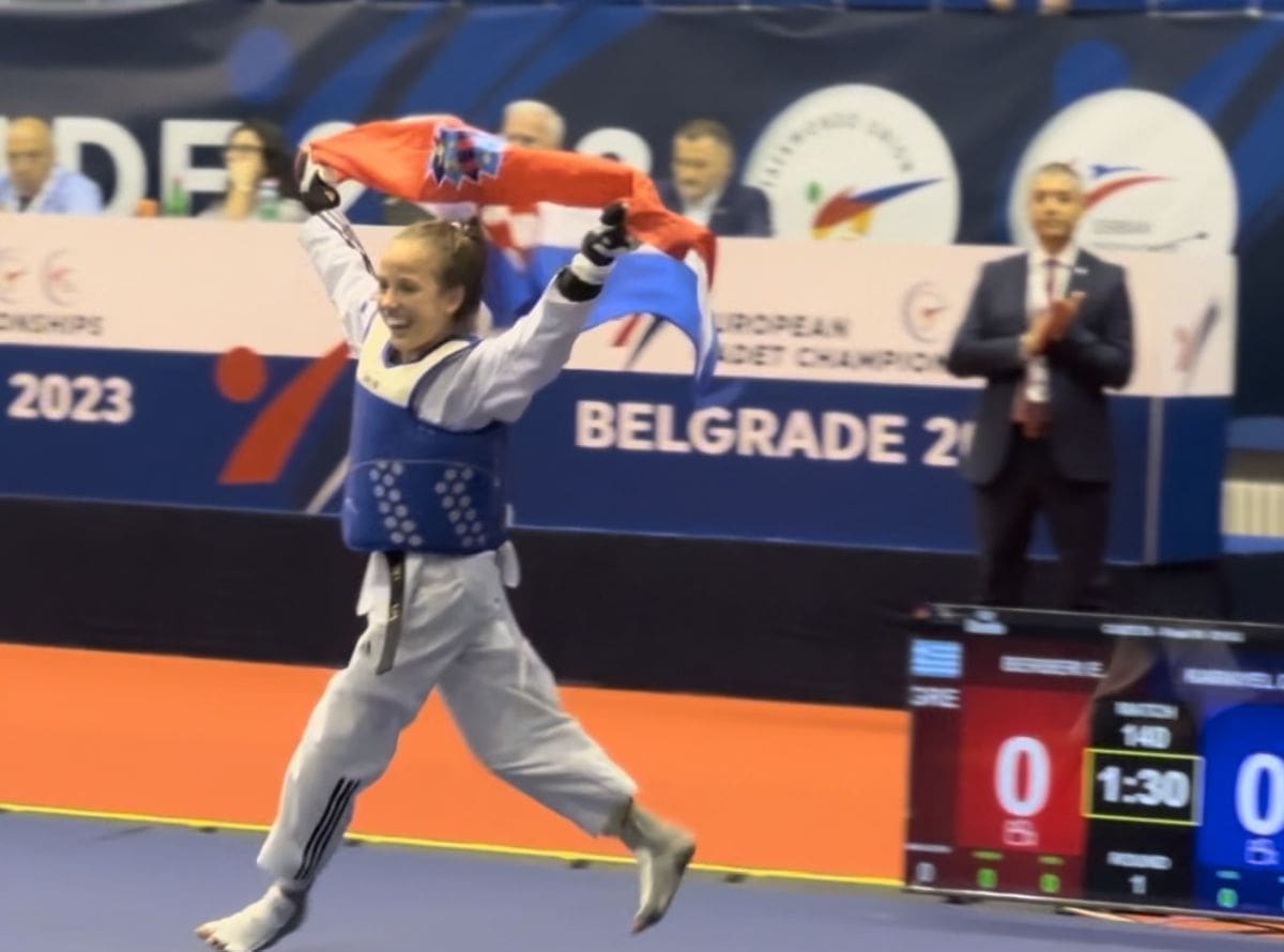 Nevjerojatnih 800 tisuća pregleda slavlja hrvatske taekwondo reprezentativke u Beogradu na EP