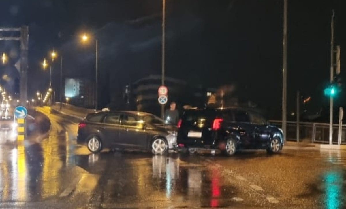 Prometna nesreća u Vukovarskoj ulici u Splitu!