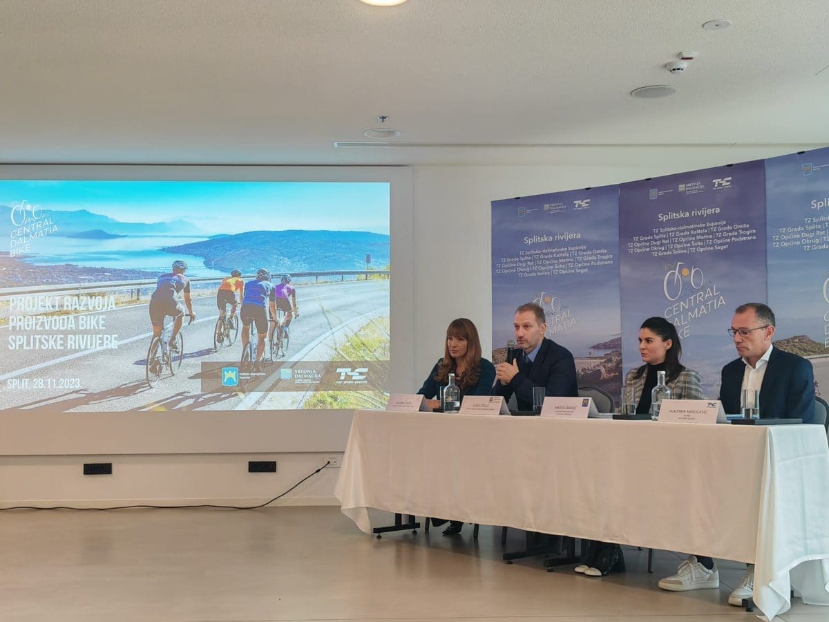 SVJETSKI TRENDOVI U NAŠOJ ŽUPANIJI Predstavljen Bike projekt Splitske rivijere: Preko 1200 kilometara standardiziranih biciklističkih ruta