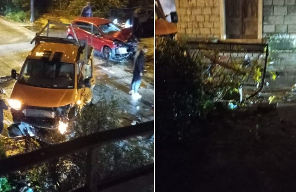 KRŠ NA ISTOKU SPLITA Sudar dvaju osobnih vozila: Budite jako oprezni!