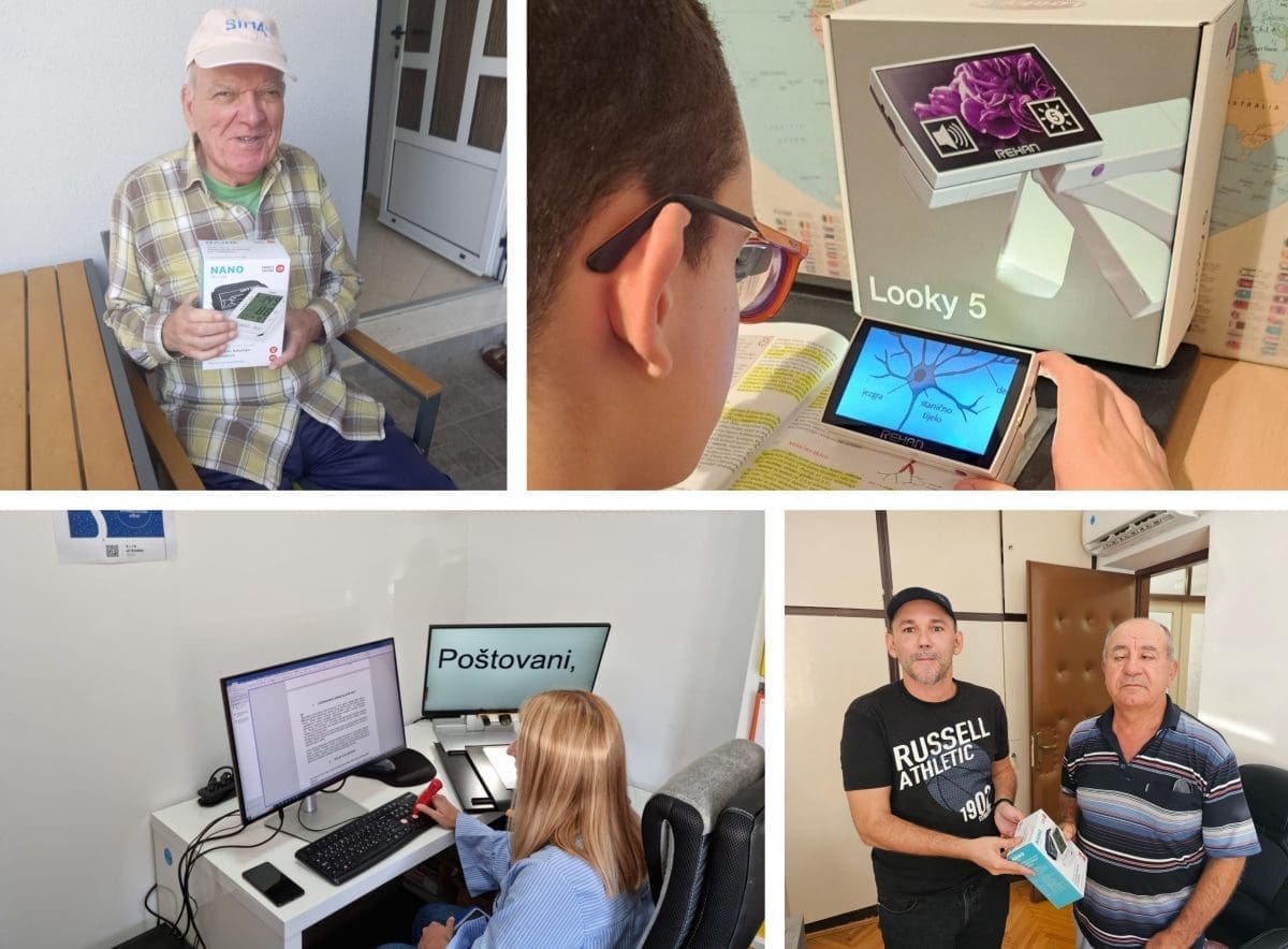 PREKRASNE PRIČE IZ SPLITSKE UDRUGE SLIJEPIH Važnost uređaja je neprocjenjiva: "Pomagala za slijepe osobe su mi promijenila život"