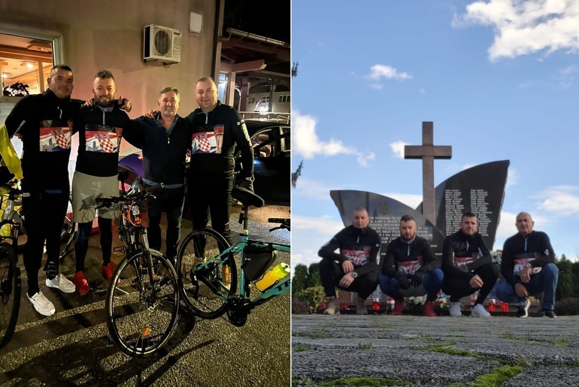 DAN DRUGI Biciklom krenuli na poseban, sedamsto pedeset kilometara dugačak put: "Sutra idemo za Kutinu, ne znamo što nas čeka, ali..."