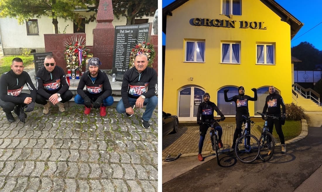 SVE SU BLIŽE VUKOVARU Uputili su se u nedjelju biciklima iz Čavoglava, danas stižu u Vinkovce