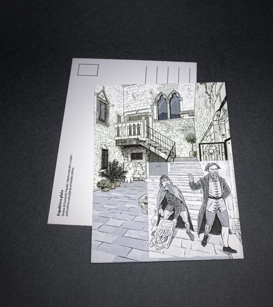 Ilustracija Papali  ceve pala  Ze