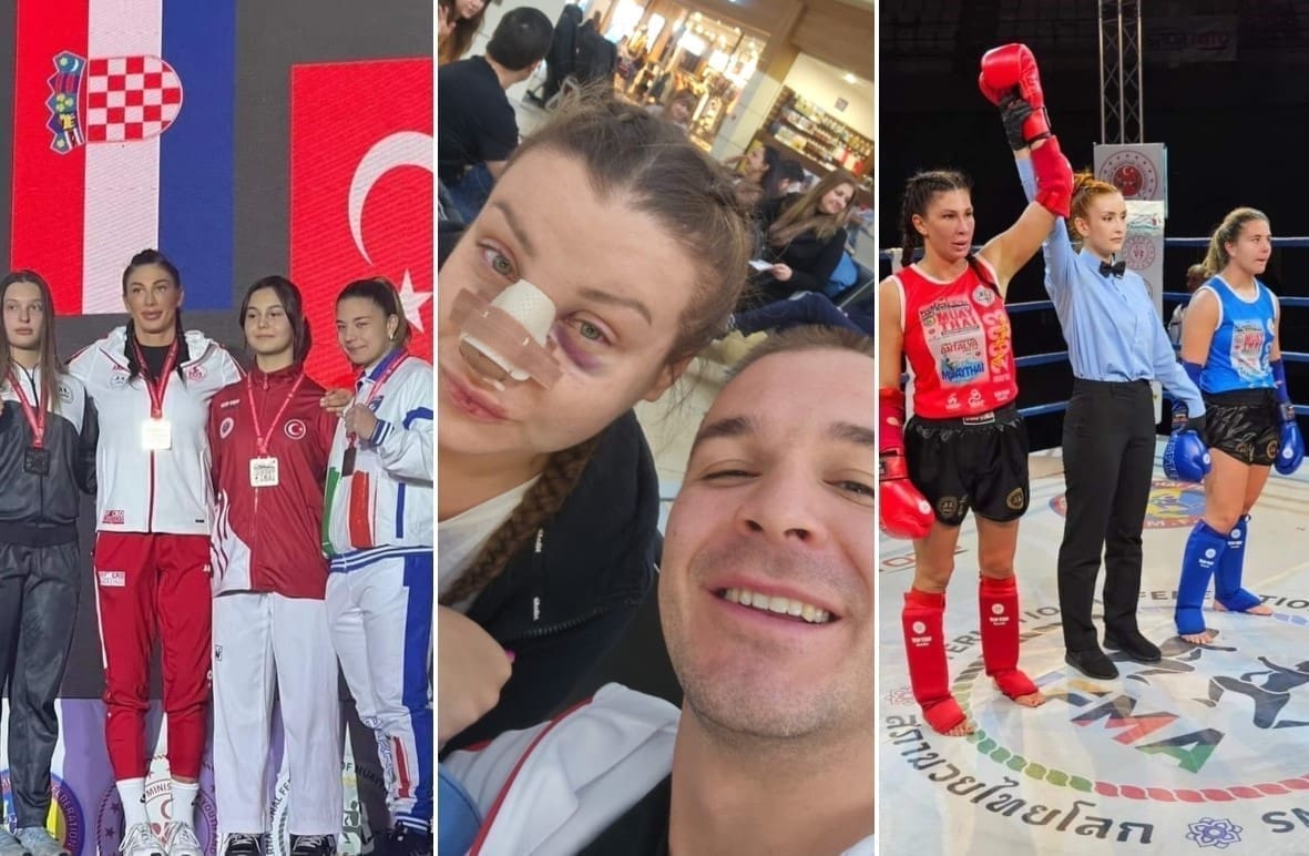 MUAYTHAI ANTALYA CUP Ani Bajić slomljen nos, Hele (opet) zlatna, Vito i Ivan uzeli broncu, Drežnjak bez odličja