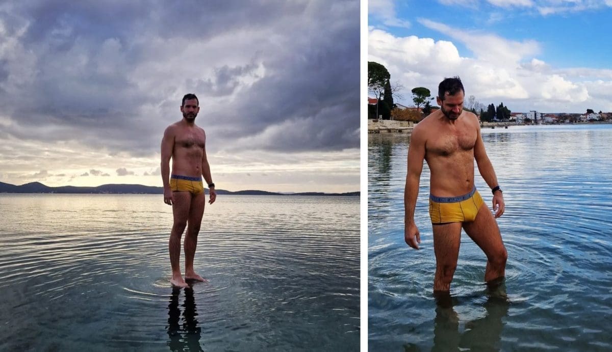 BORIS ROGOZNICA OSTAO SAMO U KUPAĆIM GAĆICAMA Obožavateljice u transu "Svaka čast, kapa do poda"