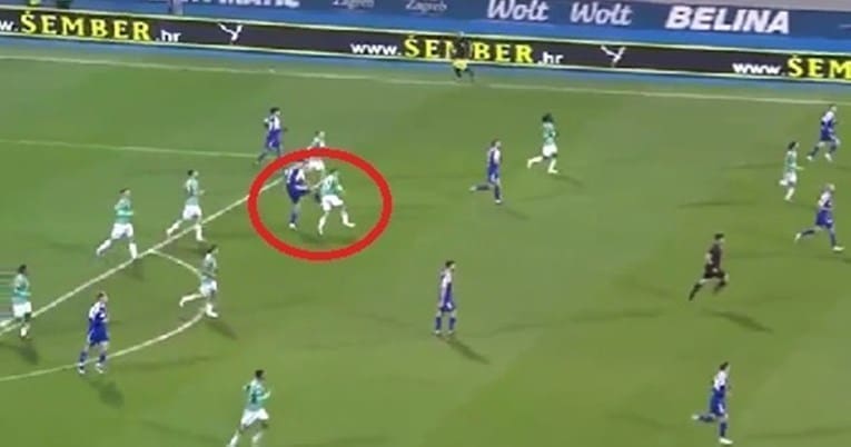 PROŠLO ISPOD RADARA? Pogledajte kako je Petković namjerno udario nogom igrača Hajduka