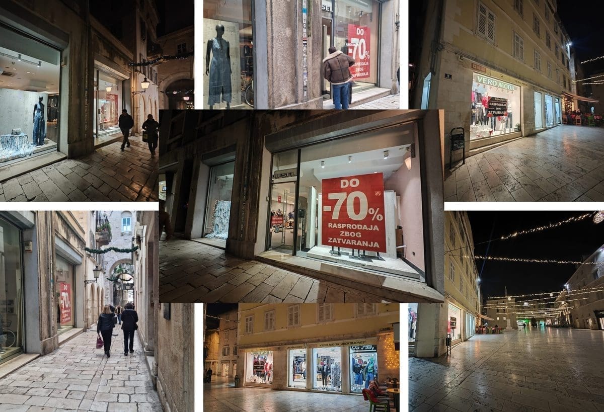 KRAJ SPLITA KAKAV SE PAMTI Zauvijek u povijest odlazi svima poznati dućan! Smješten je na kultnoj i Splićanima omiljenoj lokaciji: "Grad se pretvorio u jedan veliki fast food"