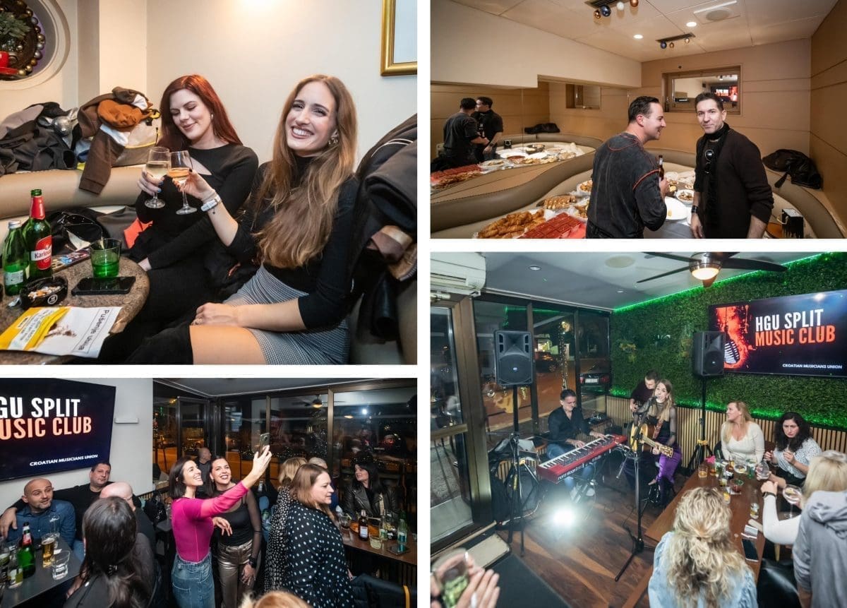 SPLITSKI GLAZBENICI PARTIJALI Pogledajte tko se sve zabavljao na domjenku HGU