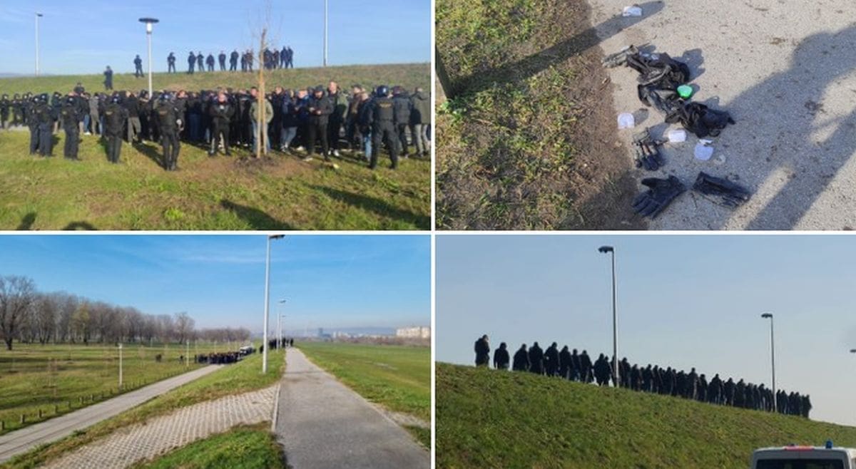 OBJAVILI I SLIKE UOČI DERBIJA "Policija spriječila mogući sukob navijača"