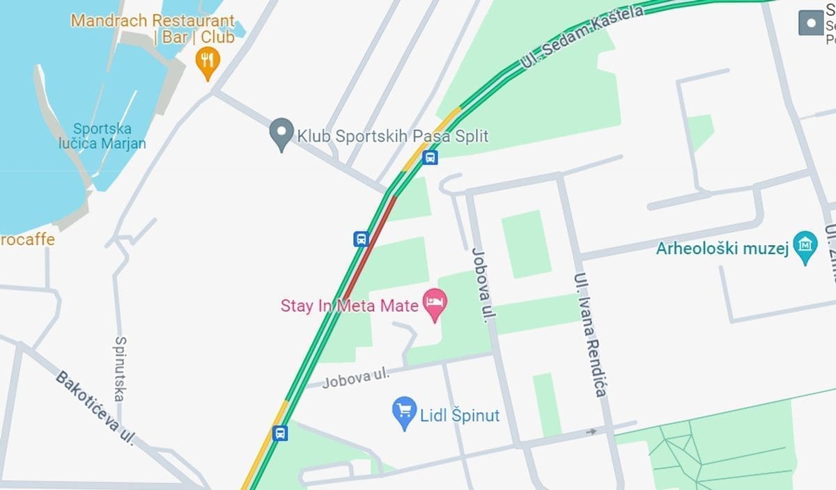 nesreca ulica sedam kastela