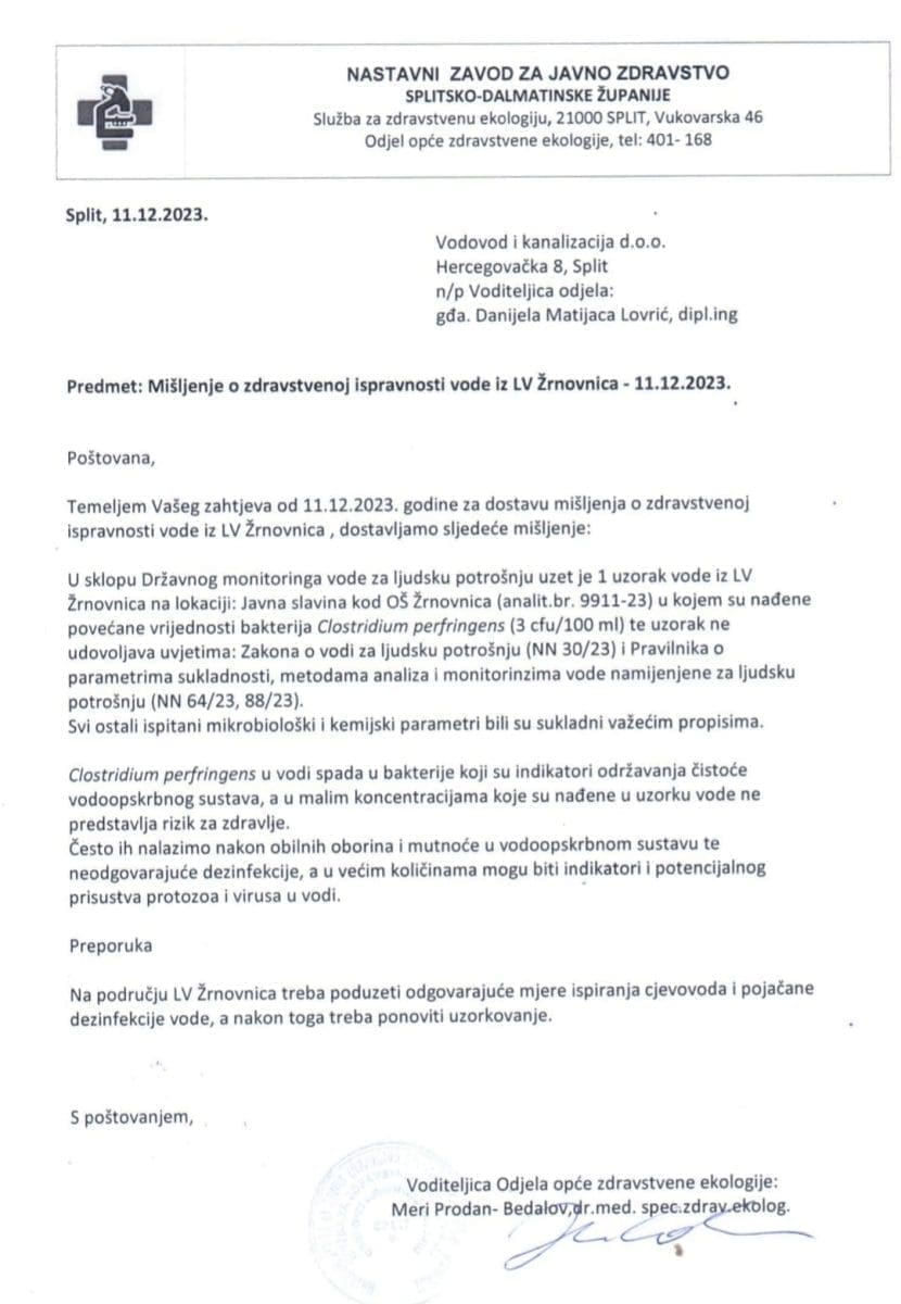 odluka nastajvani zavod