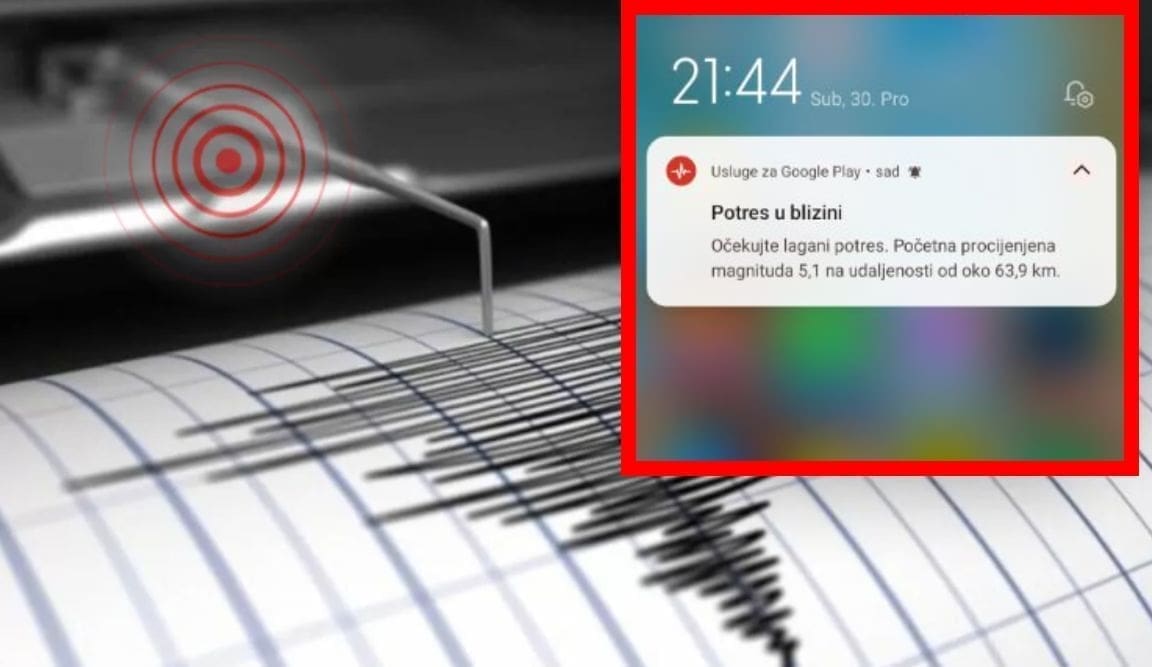 SPLIĆANKU STRESLO U SARAJEVU Na odmoru u BiH doživjela potres