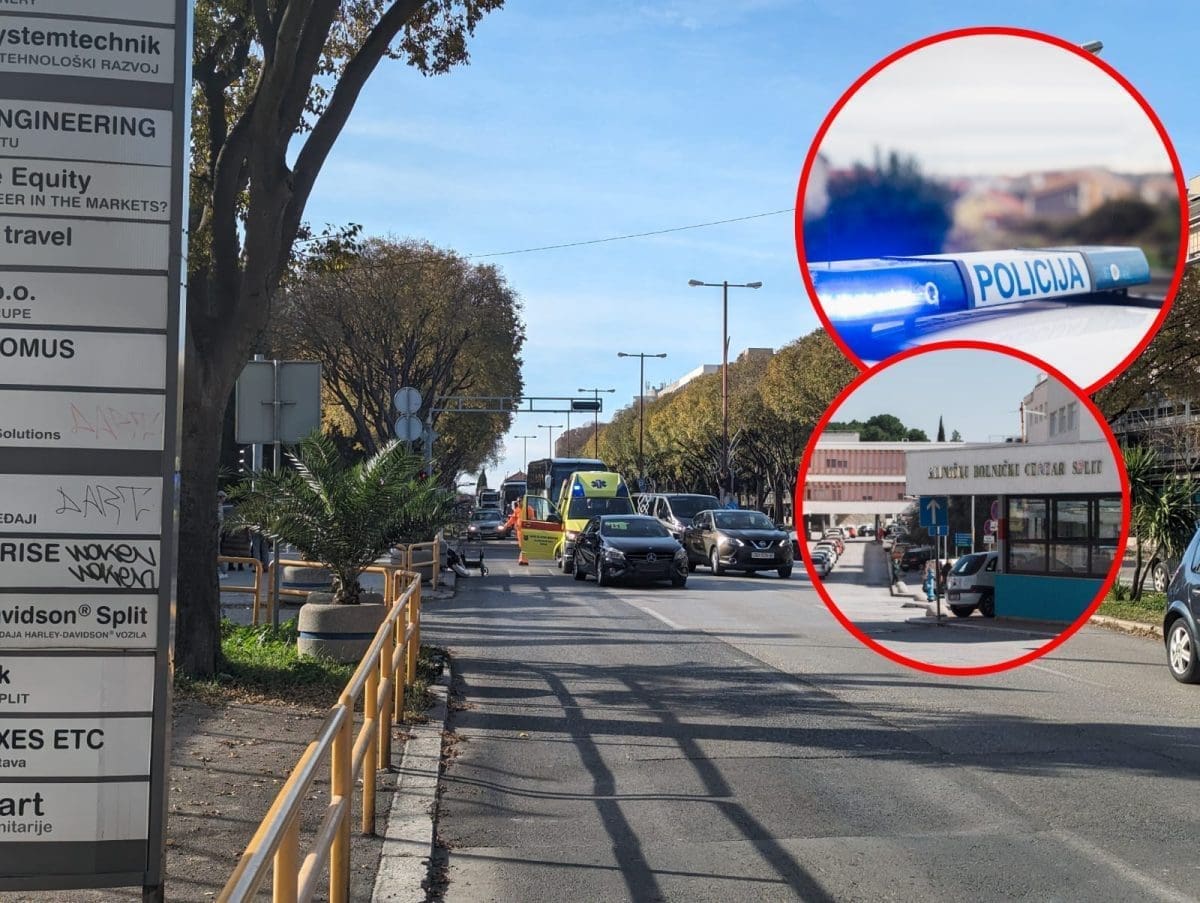 OSOBNO VOZILO OBORILO PJEŠAKE Prevezeni su u KBC Split