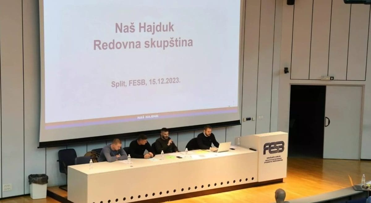 Skupština Našeg Hajduka: "Povijesna godina u svakom pogledu"