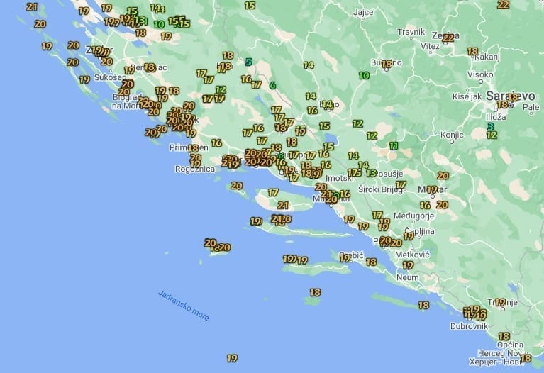 temperature 2 12 2023