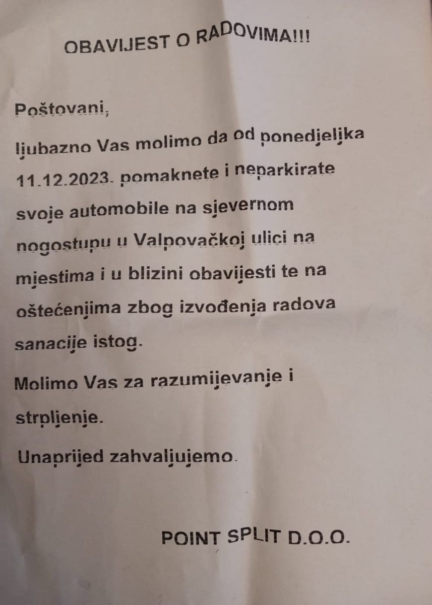 valpovacka ulica radovi 1 