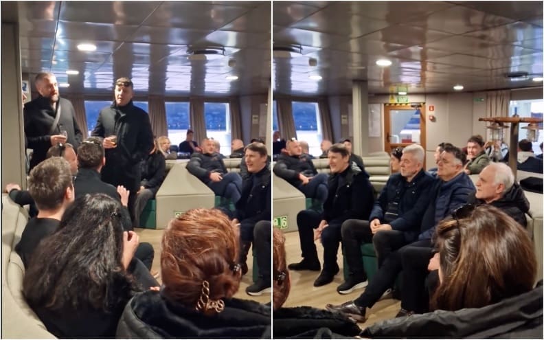 'I NE SVITLI VIŠE MOJ FERAL' Članovi klape Intrade emotivno se pjesmom oprostili od preminulog kolege