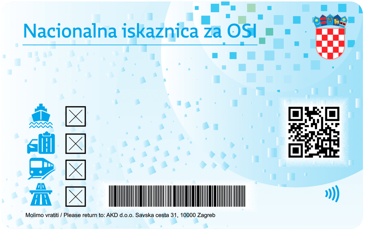Nacionalna iskaznica za OSI
