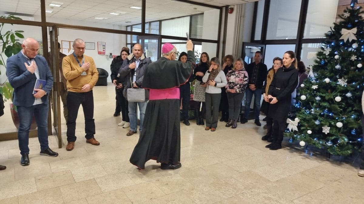 Ovako je izgledao blagoslov djelatnika i prostorija Ravnateljstva civilne zaštite