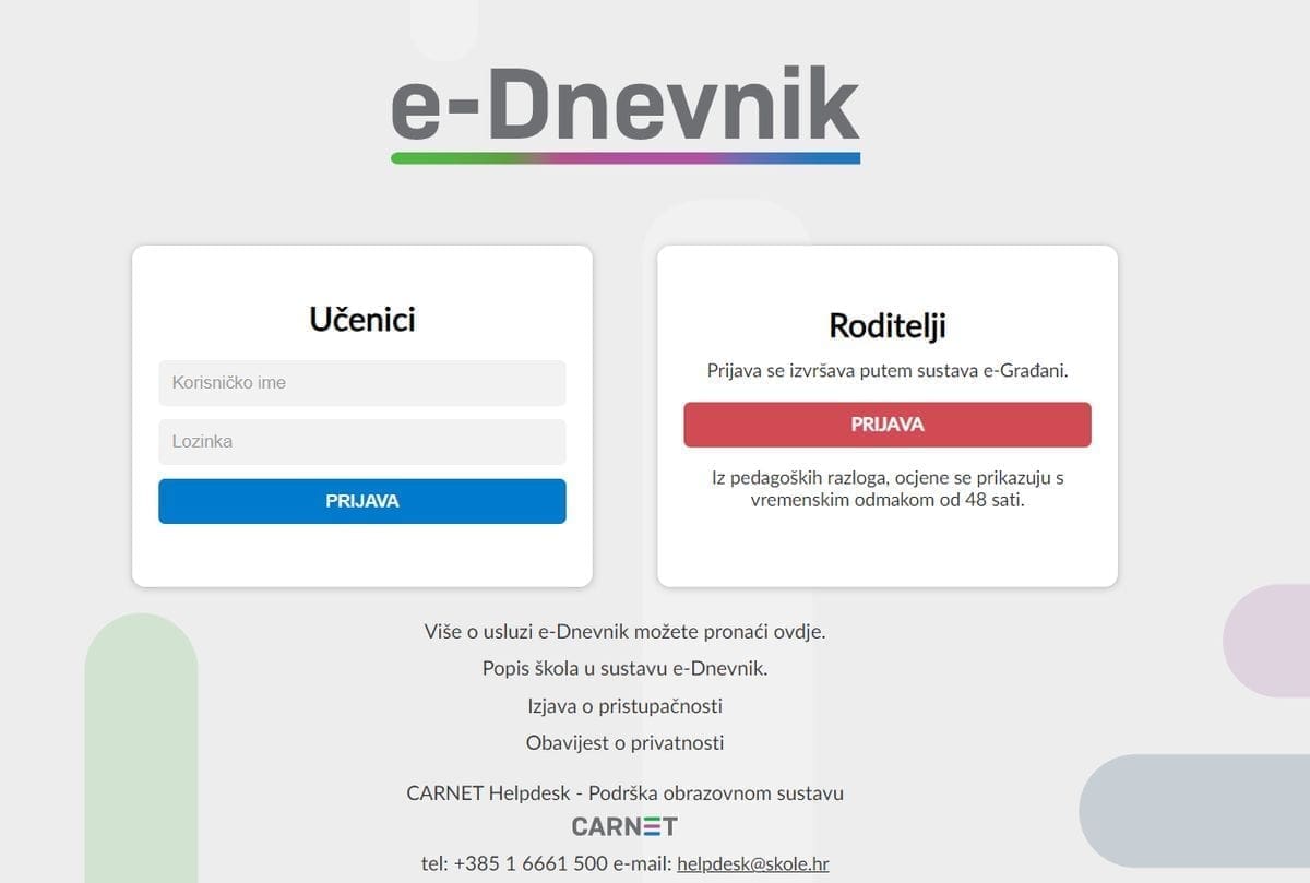 POTPUNO NOVI IZGLED E-DNEVNIKA Evo koje sve novosti očekuju učenike i roditelje. Olakšano pravdanje izostanaka