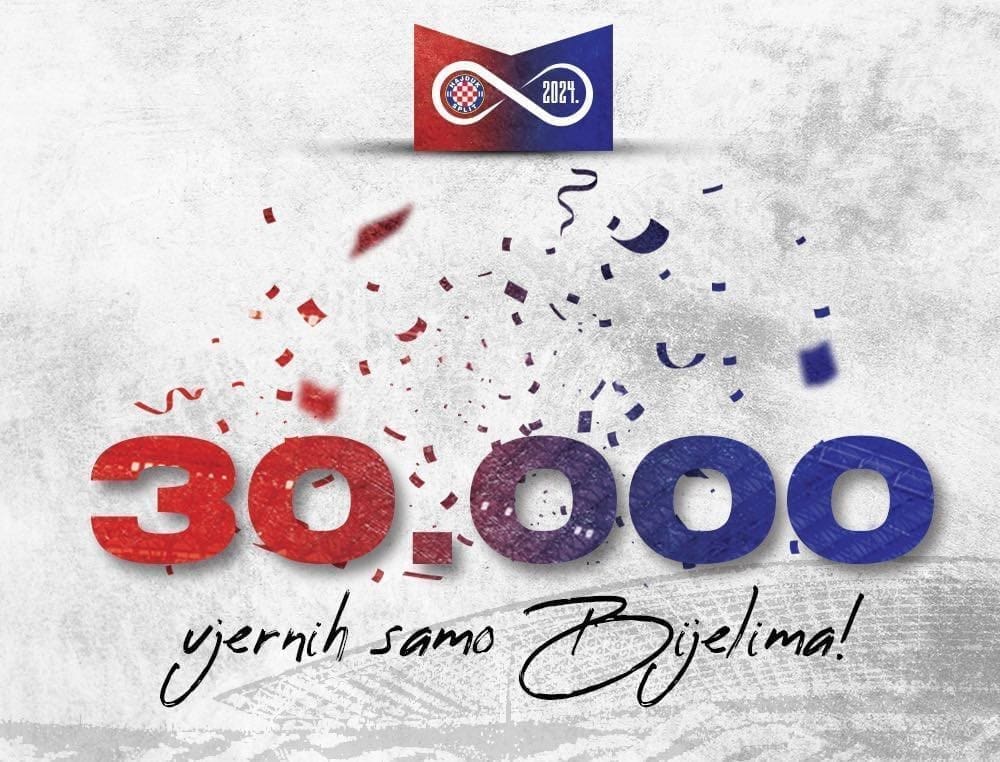 30.000 BILIH, A TEK JE 5. DAN NOVE GODINE "Do danas je učlanjeno 12.000 članova više u odnosu na isti dan prošle godine"