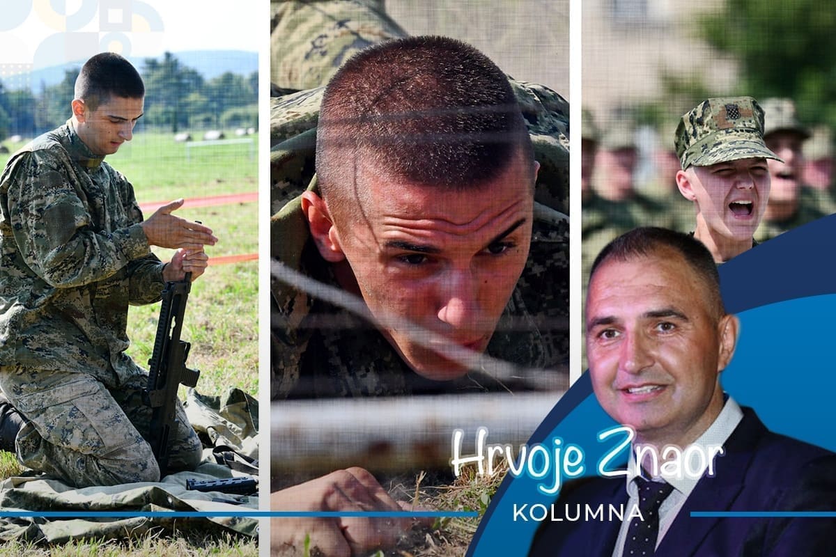 Teško je razumljivo i pomalo tužno zgražanje nad činjenicom da većina Hrvata podržava uvođenje obveznog vojnog roka