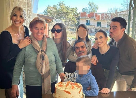 FEŠTA U ZAGVOZDU Jole okupio cijelu obitelj na proslavi rođendana oca Ivana