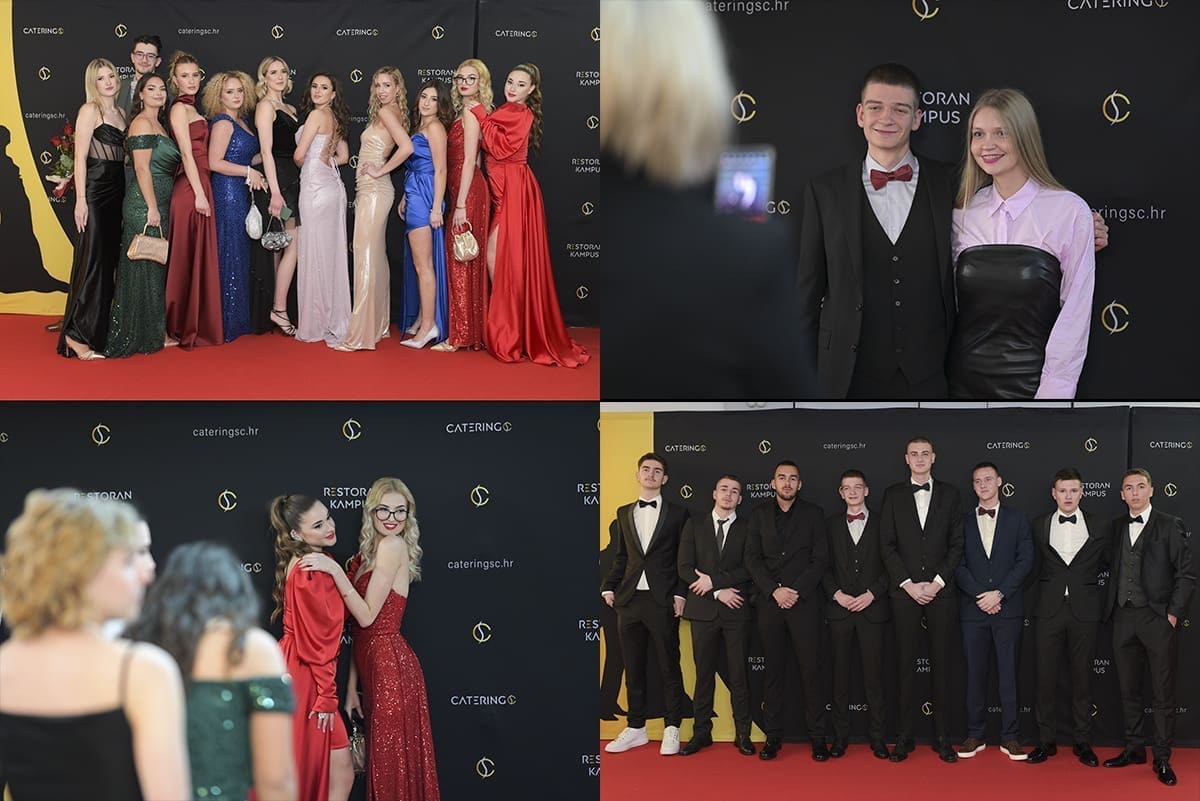 FOTOGALERIJA Maturanti Turističko-ugostiteljske škole zablistali u prekrasnom ambijentu restorana Kampus