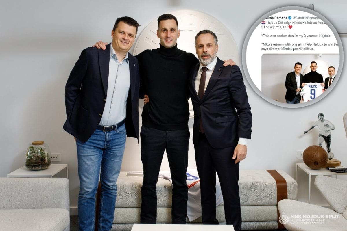 KALINIĆ ZADIVIO SPORTSKI SVIJET "Igrat će za ljubav iz mladosti"